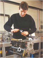 Andy doing a fantastic rebuild job
